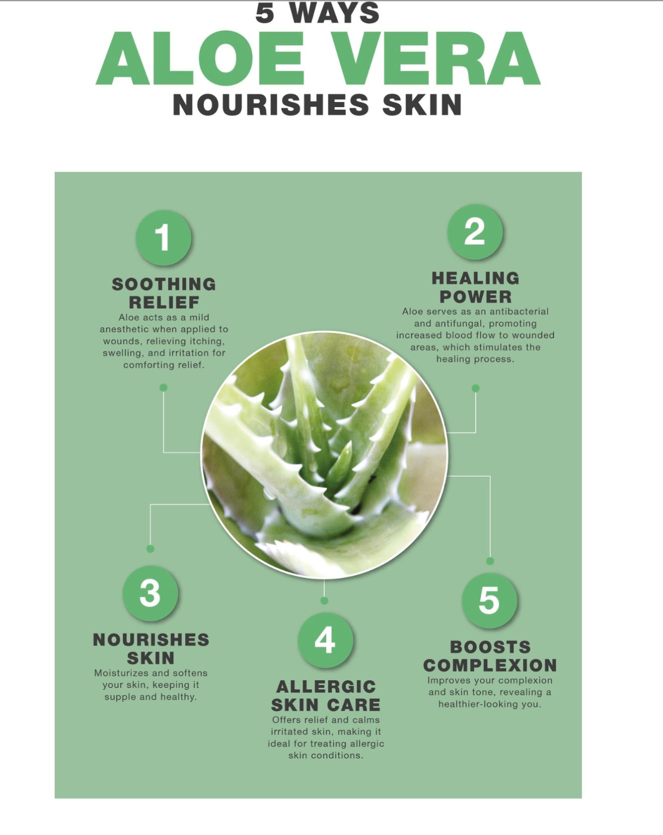 Aloe Vera Skin Healing Oil