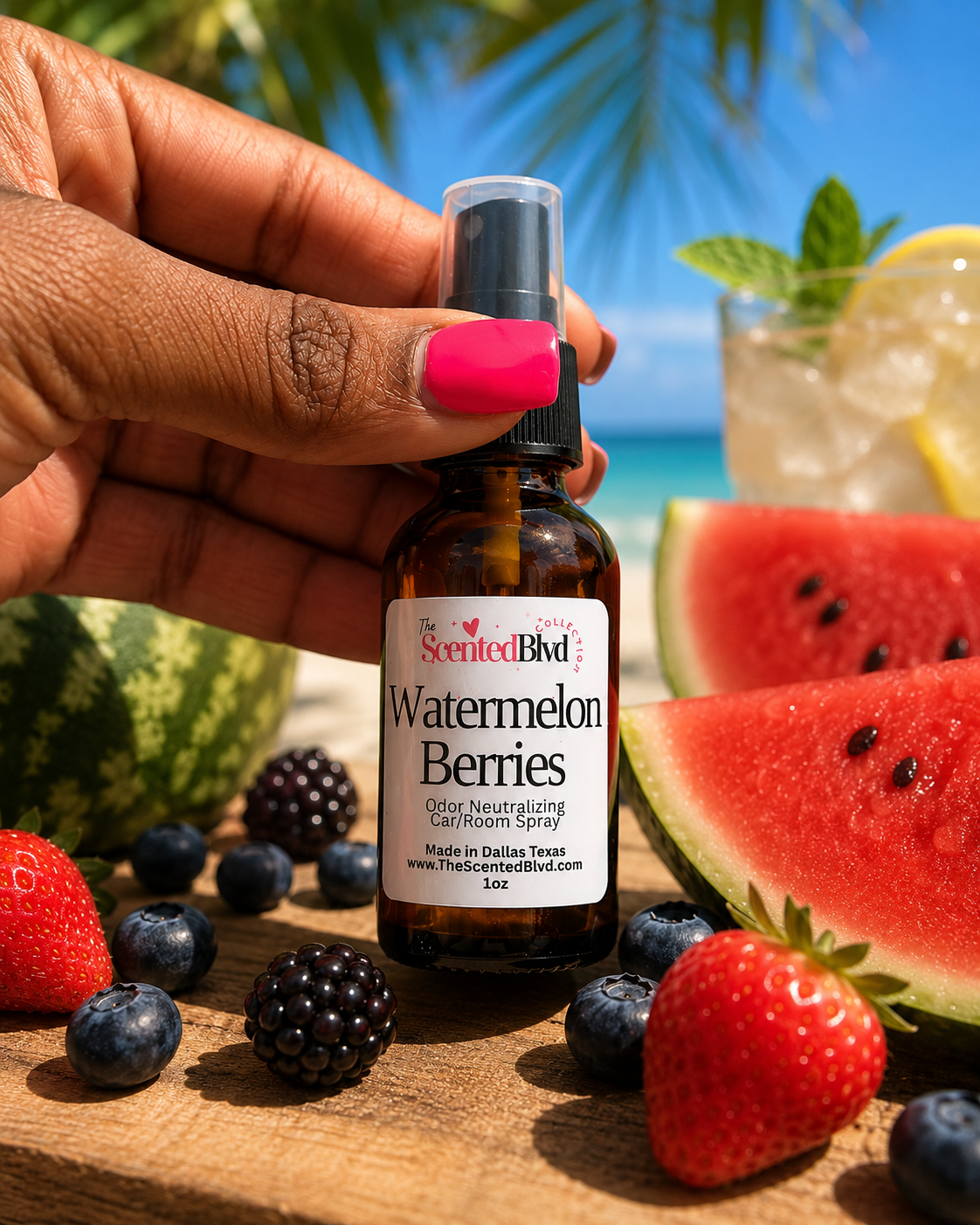Watermelon Berries Car Spray