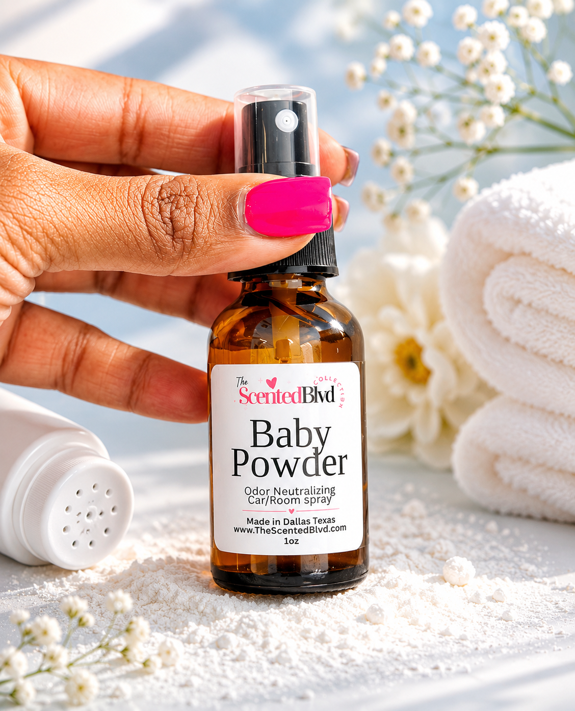 Baby Powder Car Spray