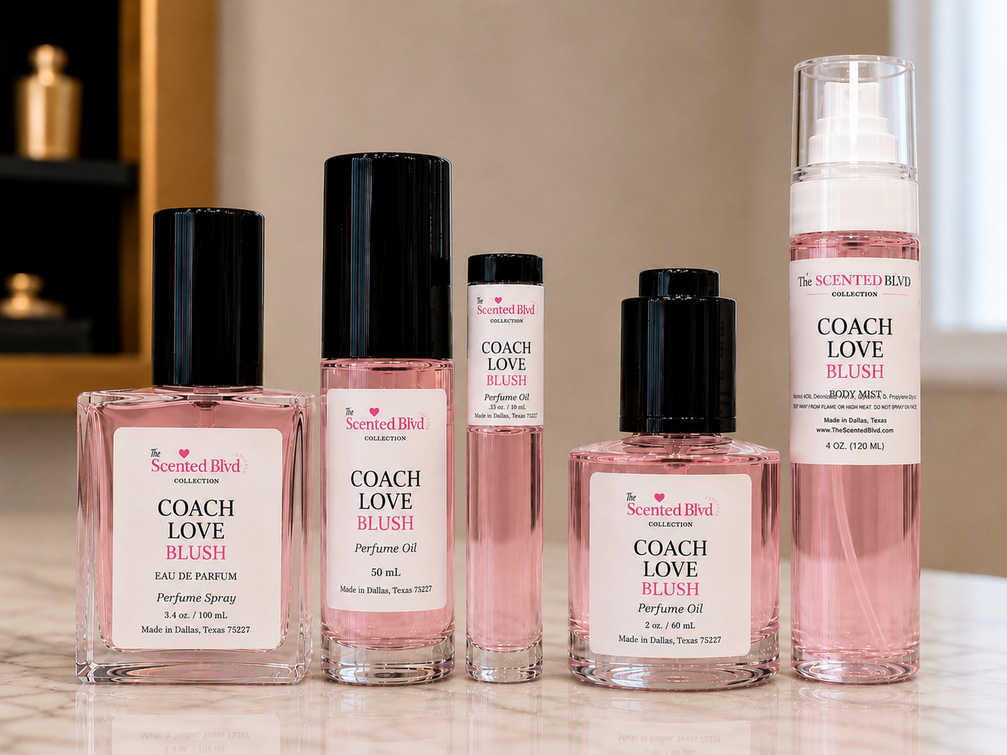 Inspired by Coach Love Blush