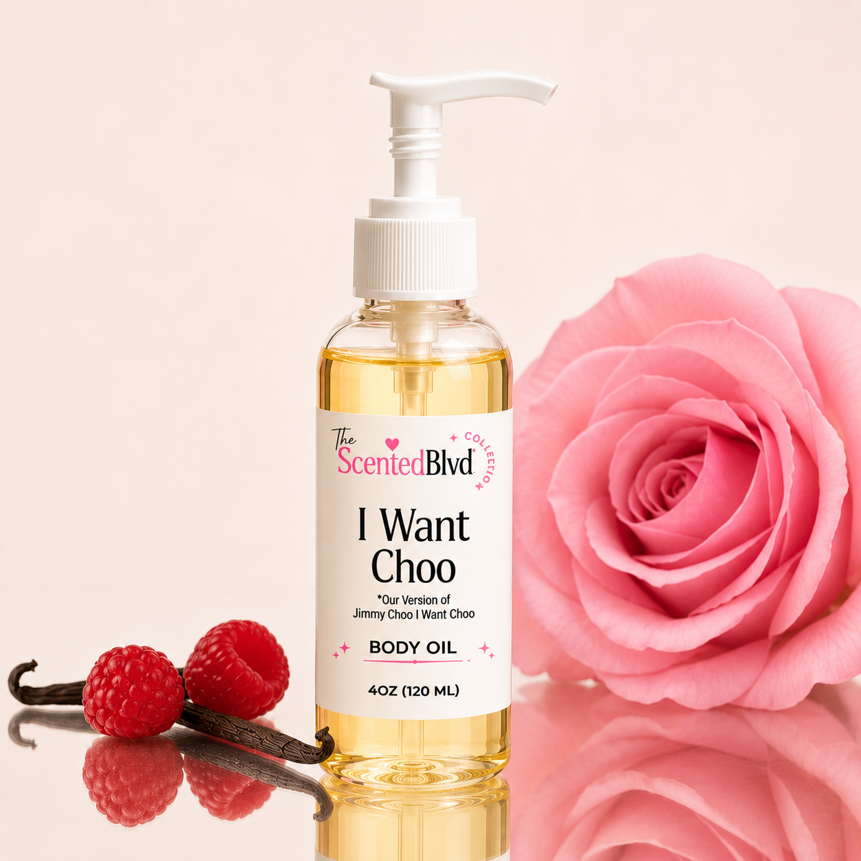 I Want Choo Body Oil