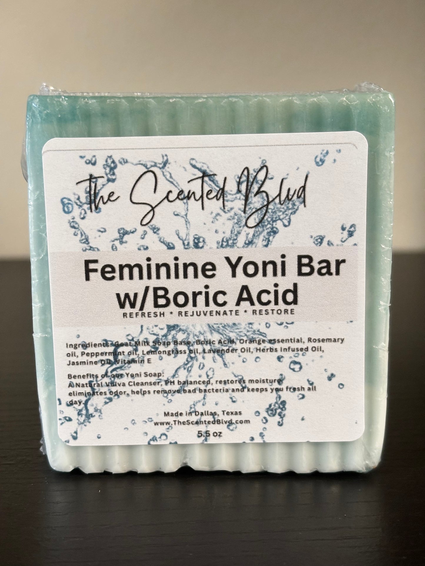 Boric Acid Yoni Bar