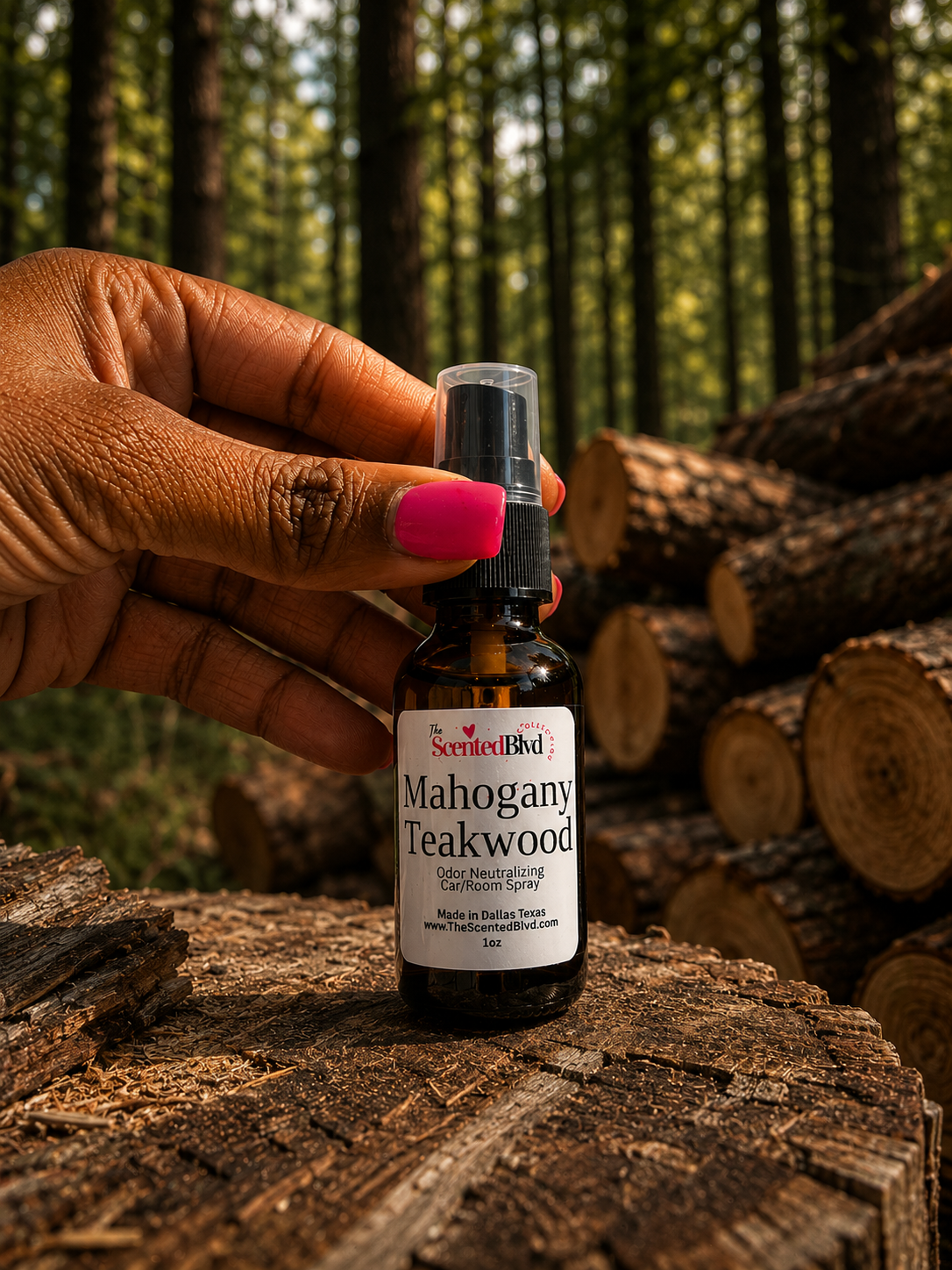 Mahogany Teakwood Car Spray