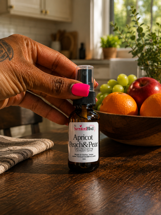 Apricot Peach & Pear Car Spray