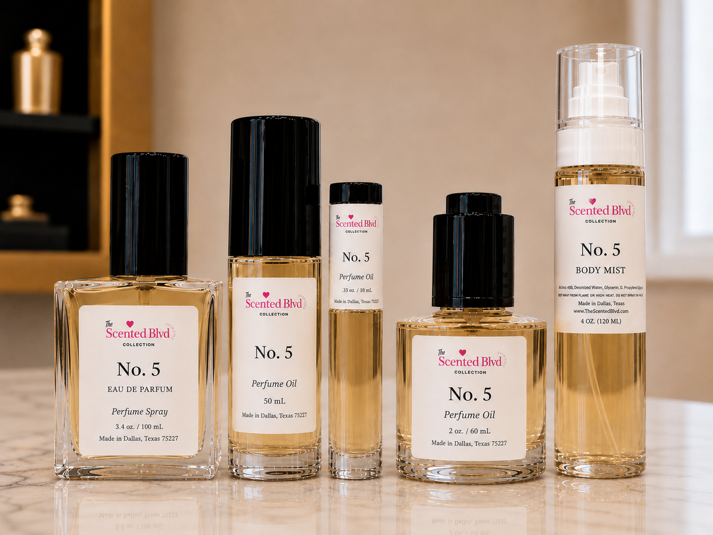 Inspired by Chanel No.5