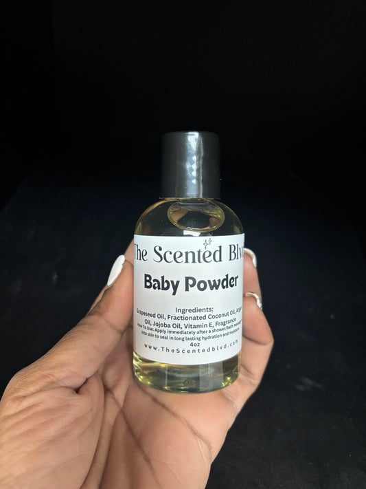 Baby Powder Body Oil