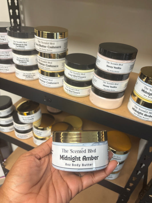 Midnight Amber Body Butter (8oz)